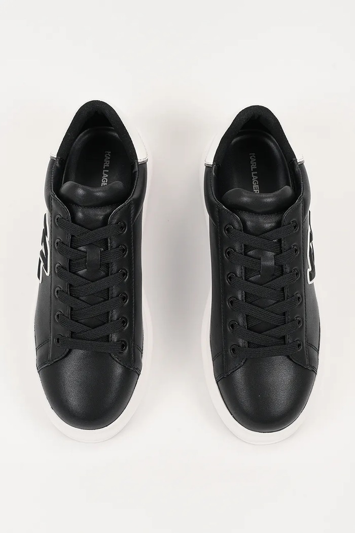 Karl Lagerfeld sneakersy skórzane KAPRI MENS czarny KL52535A.000