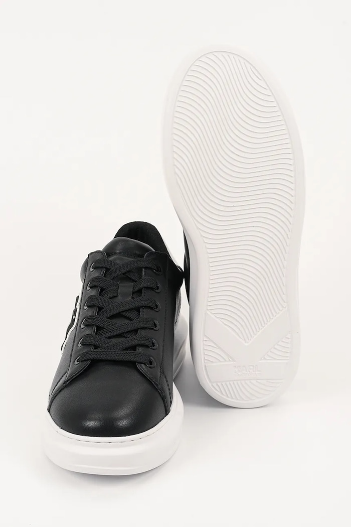 Karl Lagerfeld sneakersy skórzane KAPRI MENS KL52535A.000 czarny