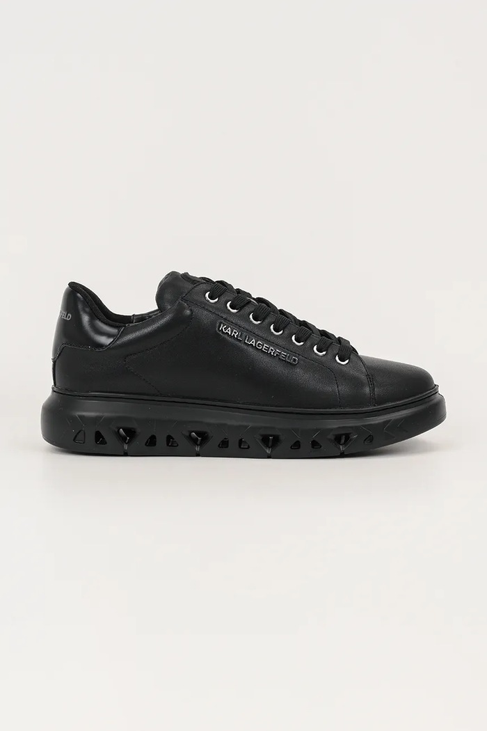Kožené tenisky Karl Lagerfeld KAPRI KITE nízky čierna KL54519A.00X