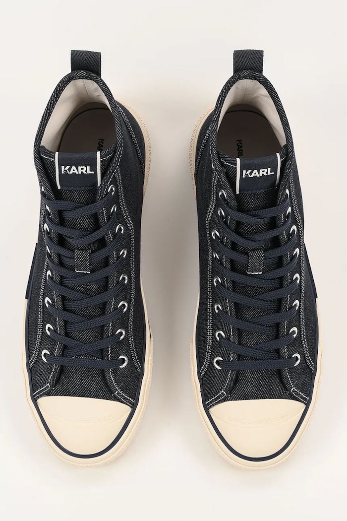 Karl Lagerfeld tenisi KAMPUS MAX negru KL50455D.DAA