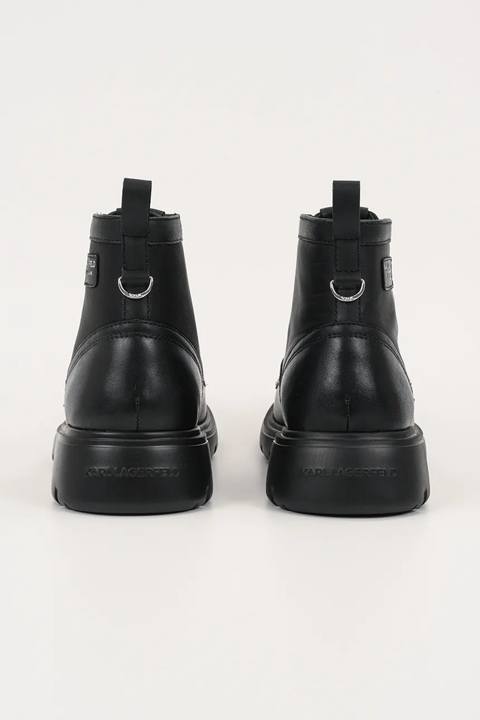 Обувки Кожени обувки Karl Lagerfeld MASON 6 KL13035.000 черен