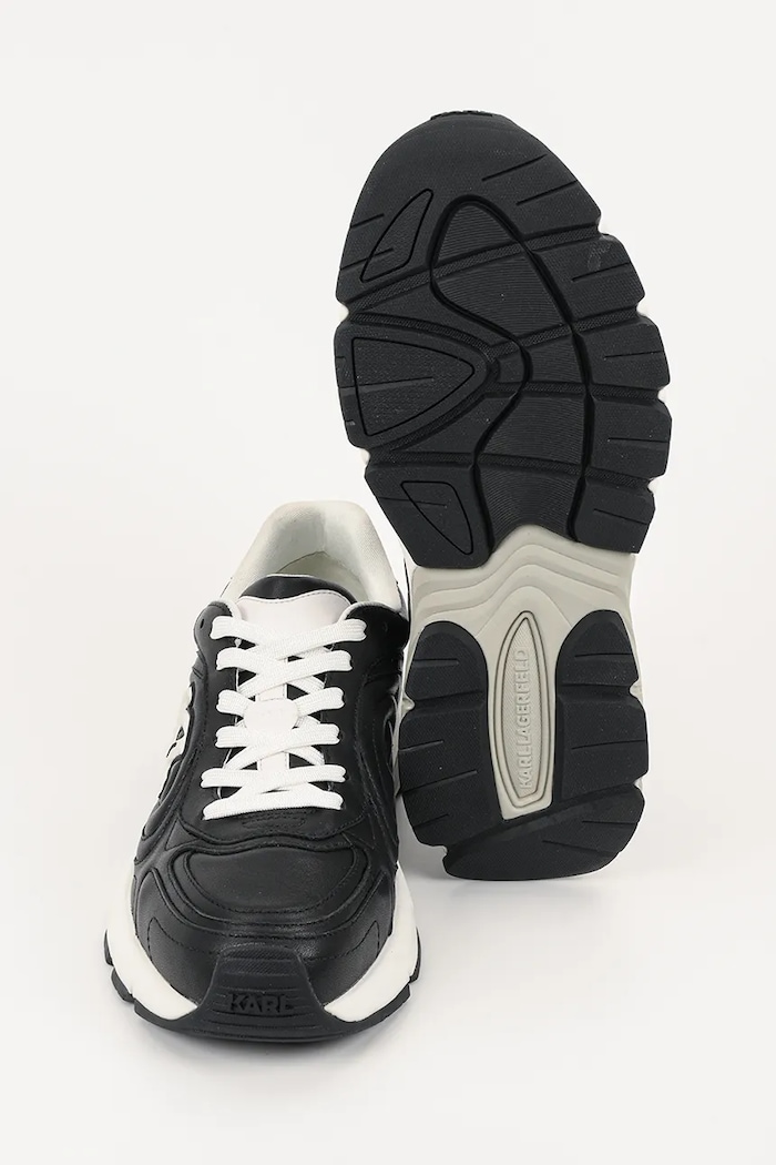 Кожени маратонки Karl Lagerfeld ORION KL55524.000 черен