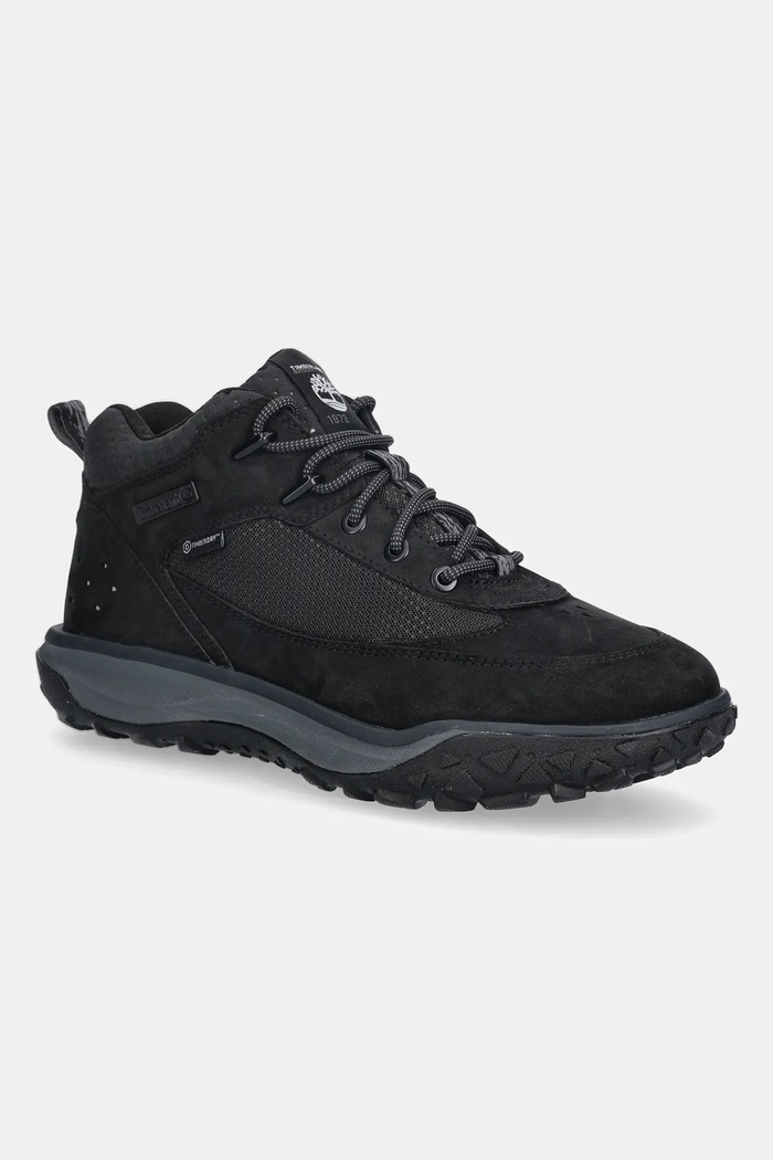 Boty Timberland Timbercush Motion 7 Mid semišová kůže černá TB0A2NDCW051