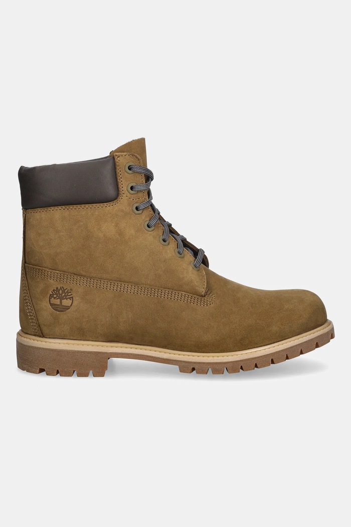 Timberland nubuk bakancs Premium 6 Inch Lace Up Waterproof TB0A2P6WA5D1 zöld AW25
