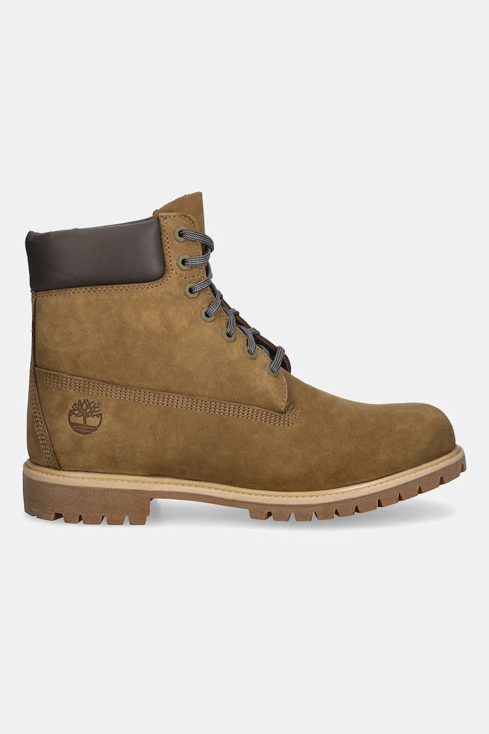 Timberland nubuk bakancs Premium 6 Inch Lace Up Waterproof TB0A2P6WA5D1 zöld AW25