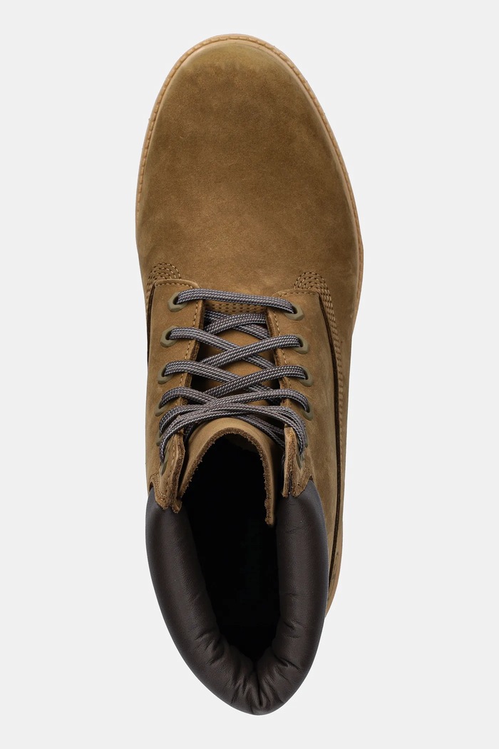Timberland nubuk bakancs Premium 6 Inch Lace Up Waterproof zöld TB0A2P6WA5D1