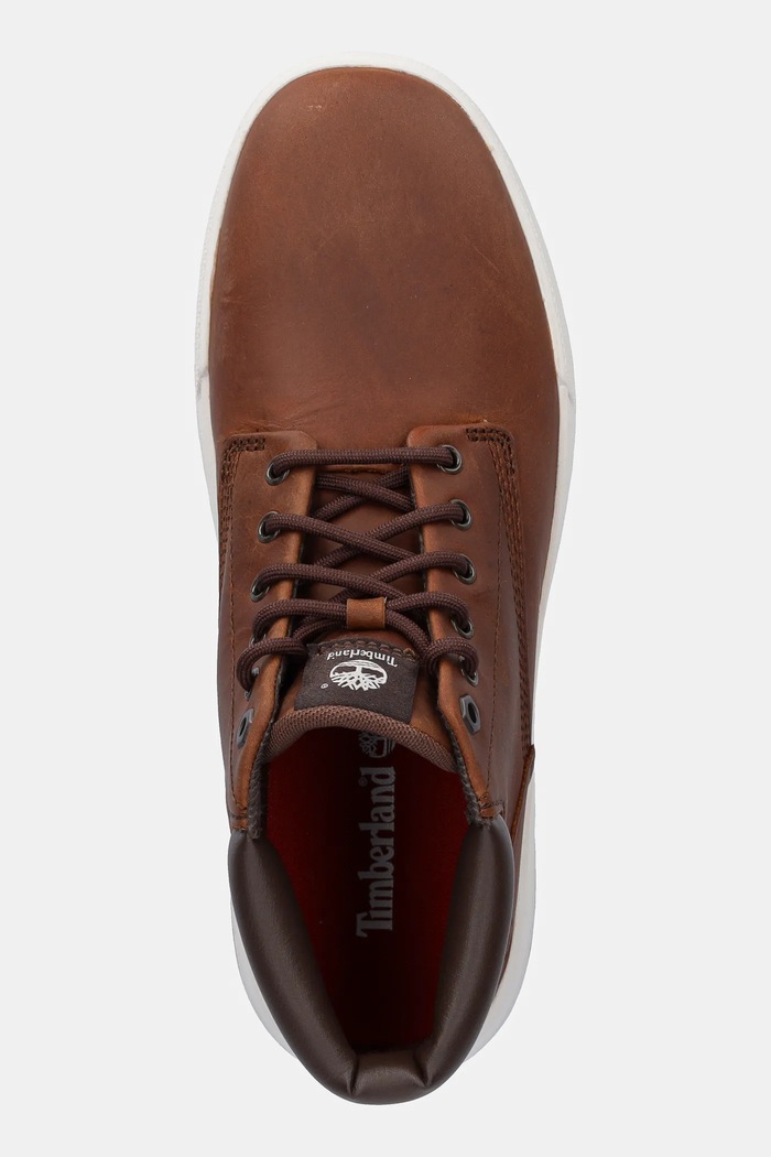 Trapery skórzane Maple Grove Timberland TB0A297Q3581 brązowy