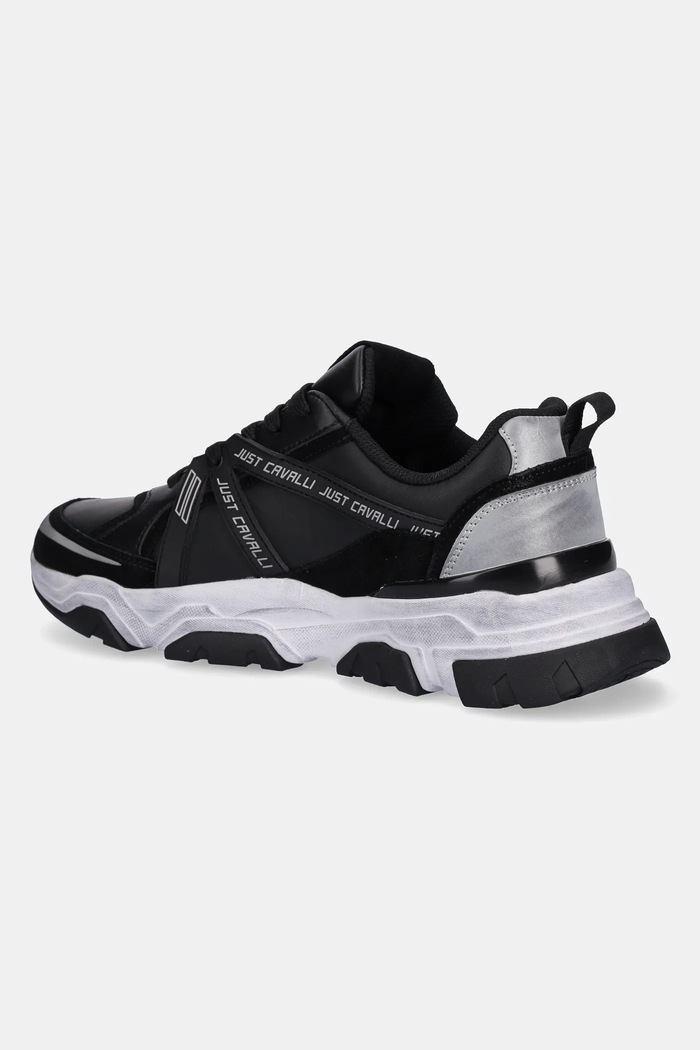 Obuwie Just Cavalli sneakersy 79QA3SH5ZPB66899 czarny