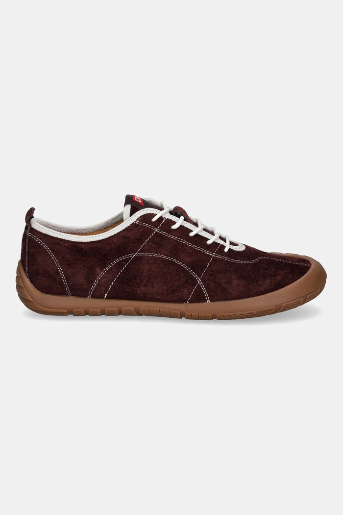 Σουέτ sneakers Camper Peu Path K101053.003 μπορντό AW25