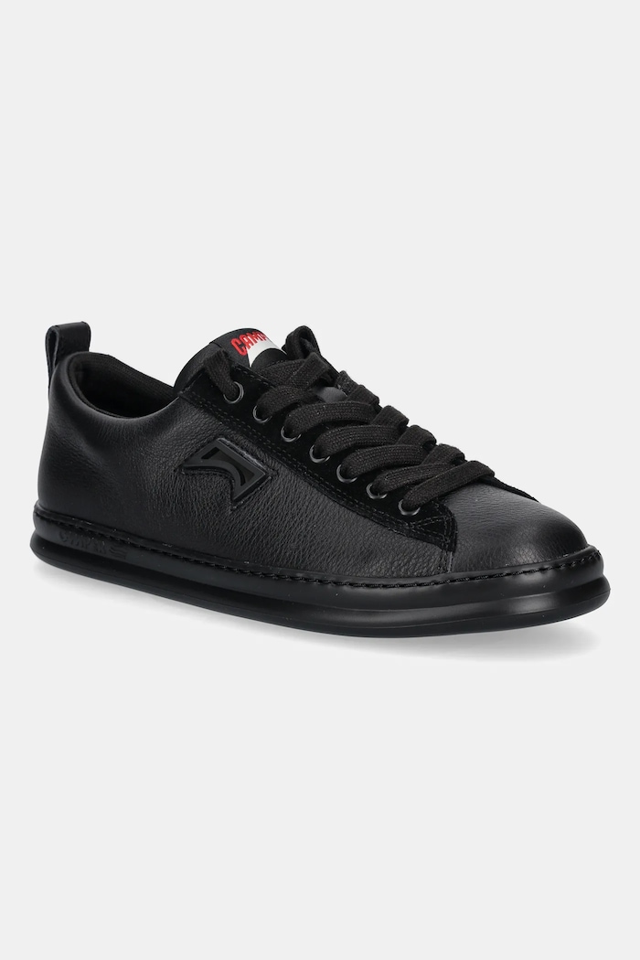 Camper sneakersy skórzane Runner Four skóra zamszowa czarny K101052.004