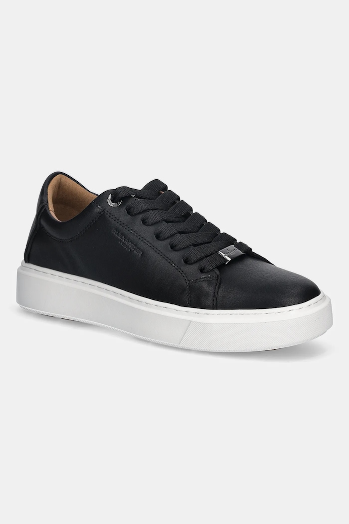 Alexander Smith sneakers London piele negru ALBCLDM9012BLK