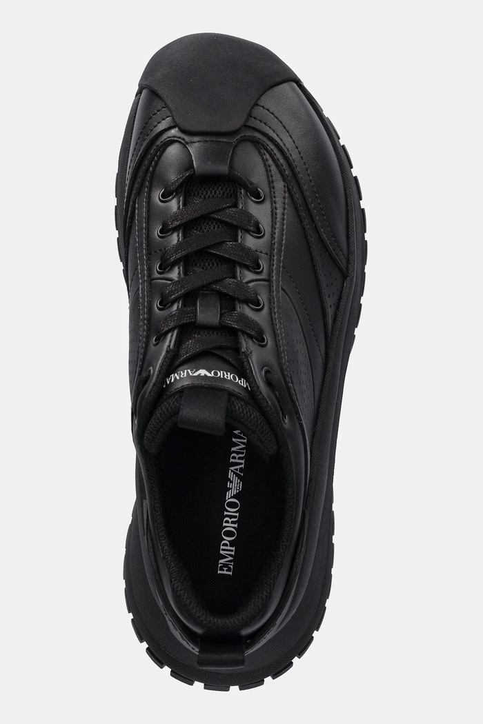 Emporio Armani sneakersy czarny EM003035.AF18226.MC105
