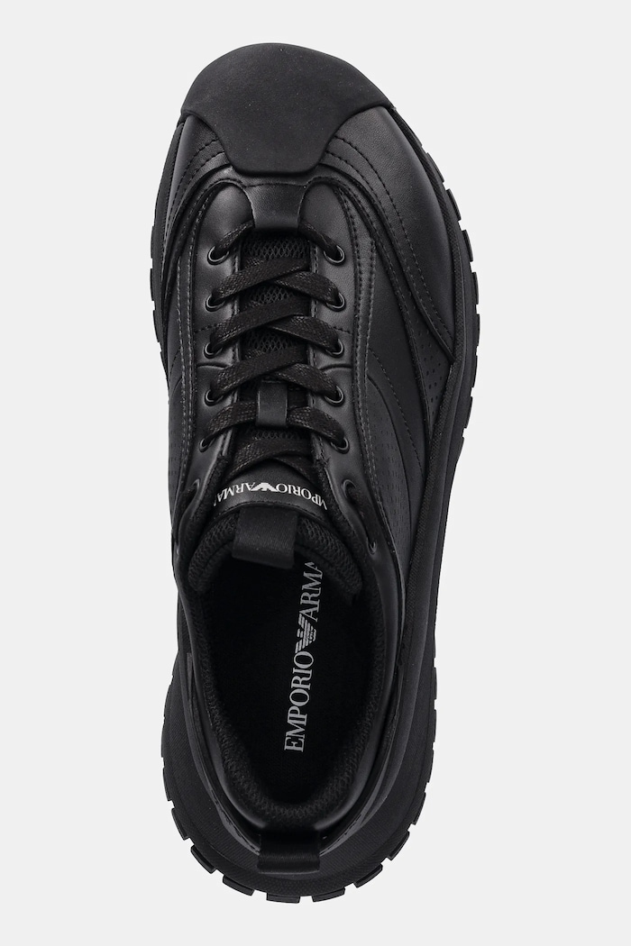 Emporio Armani sneakersy czarny EM003035.AF18226.MC105