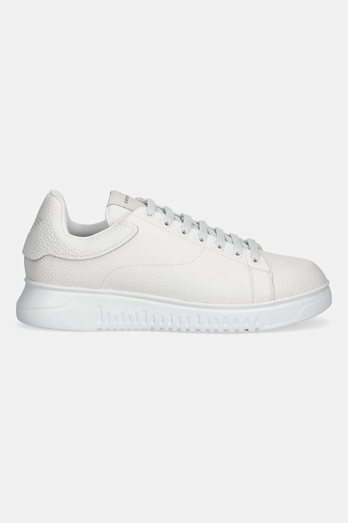 Kožené tenisky Emporio Armani EM003663.AF19999.U0001 bílá AW25