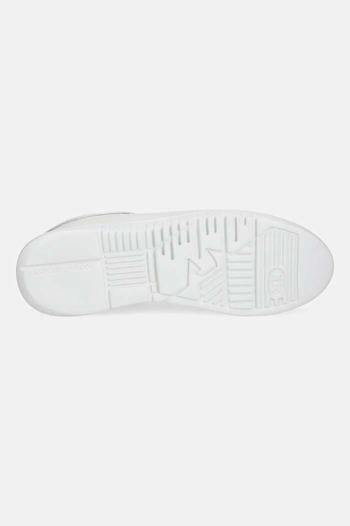 Kožené tenisky Emporio Armani EM003663.AF19999.U0001 bílá