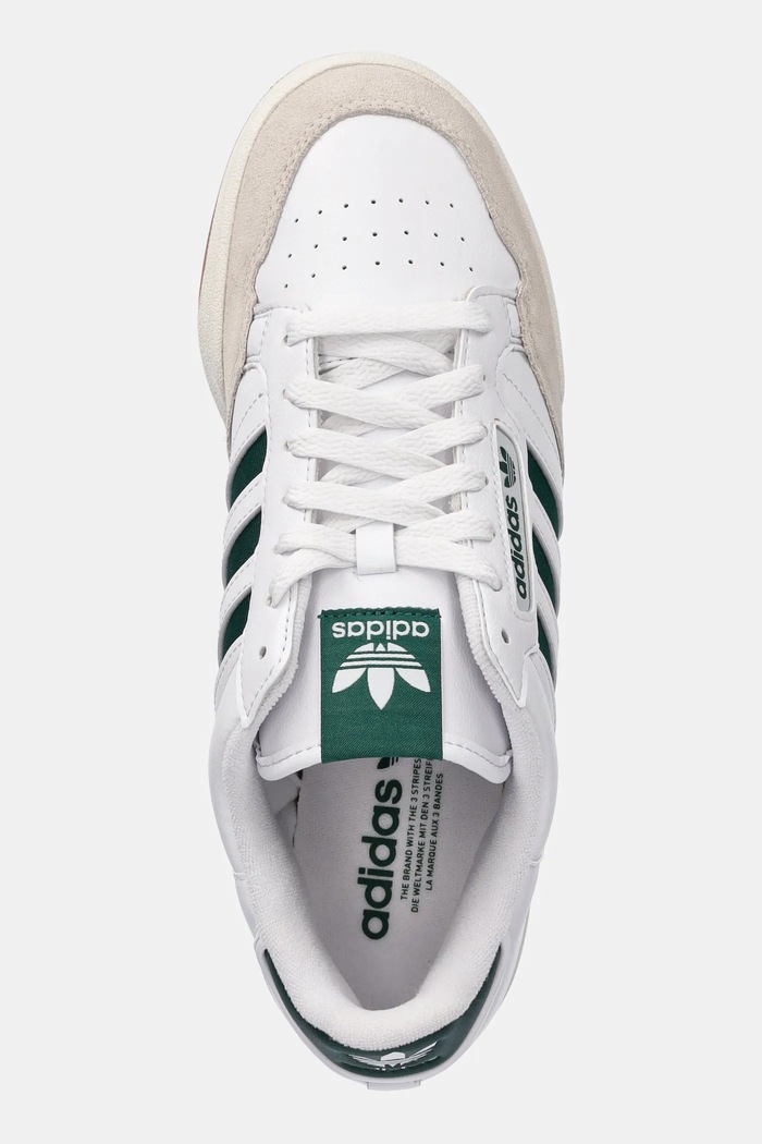 adidas Originals sneakersy skórzane Continental 80 Stripes biały JQ6425