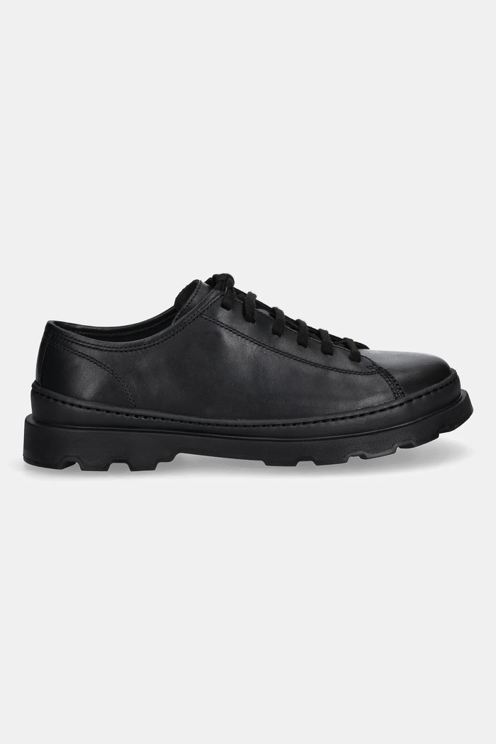 Camper półbuty skórzane Brutus+ K101066.001 czarny AW25