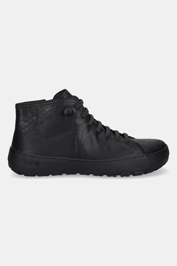 Camper Sneakersy skórzane Peu Serra K300541.001 czarny AW25