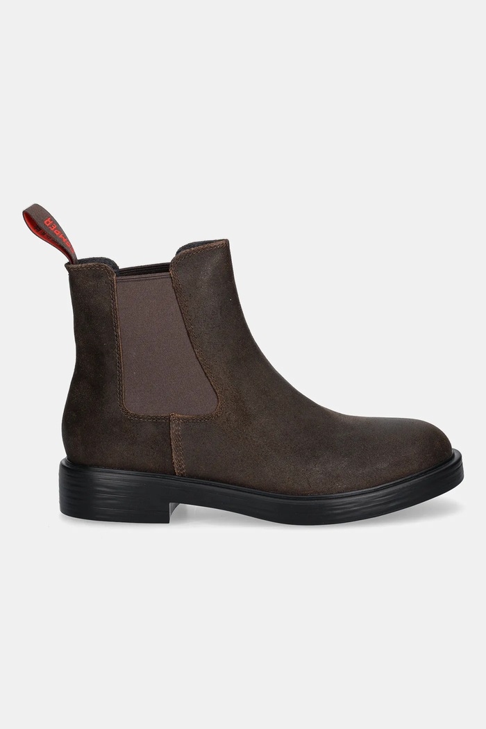 Camper botine din piele intoarsa Dean K300492.004 maro AW25