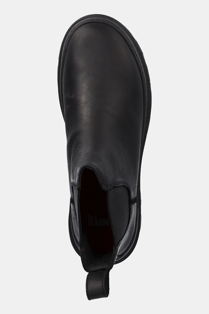 Camper ghete chelsea de piele Brutus+ negru K300534.001