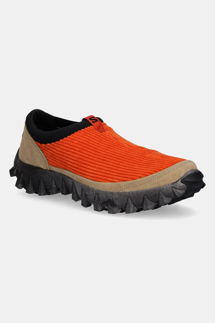 Обувки Salomon Snowclog Corduroy текстилен оранжев L47794600