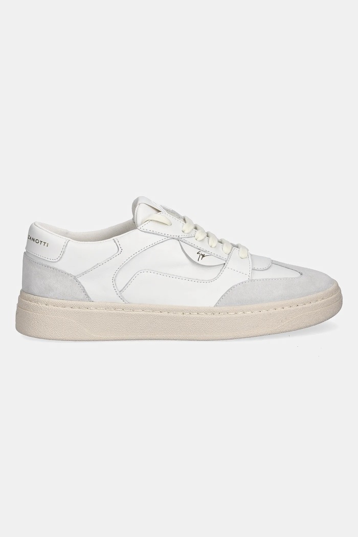Kožené tenisky Giuseppe Zanotti GZ/94 RU50013.002 biela AW25