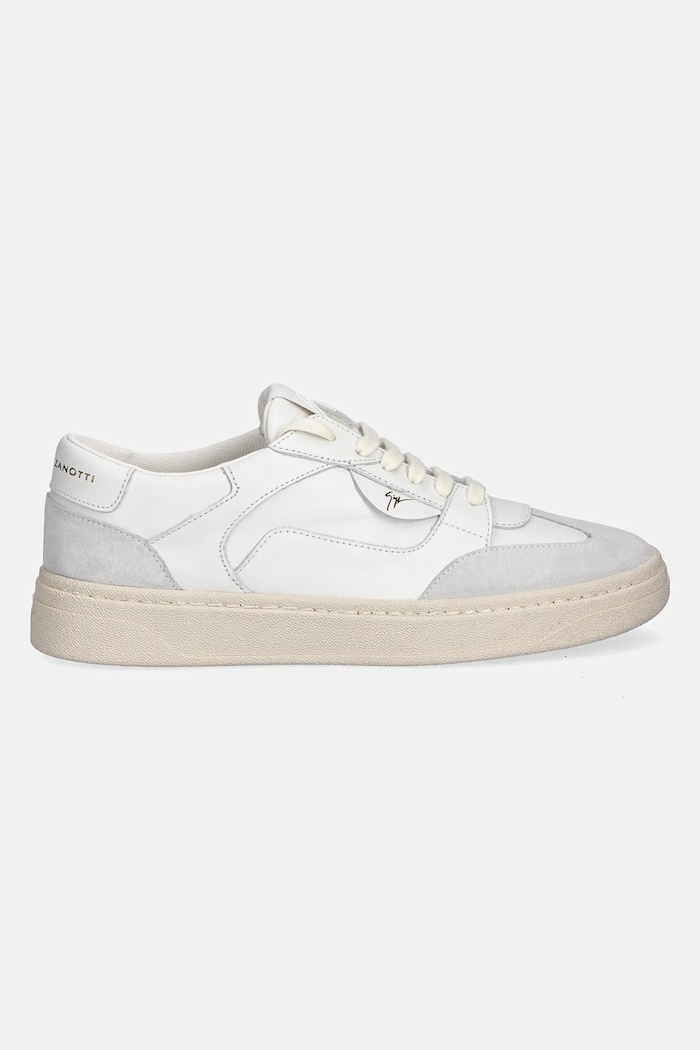 Kožené tenisky Giuseppe Zanotti GZ/94 RU50013.002 biela AW25