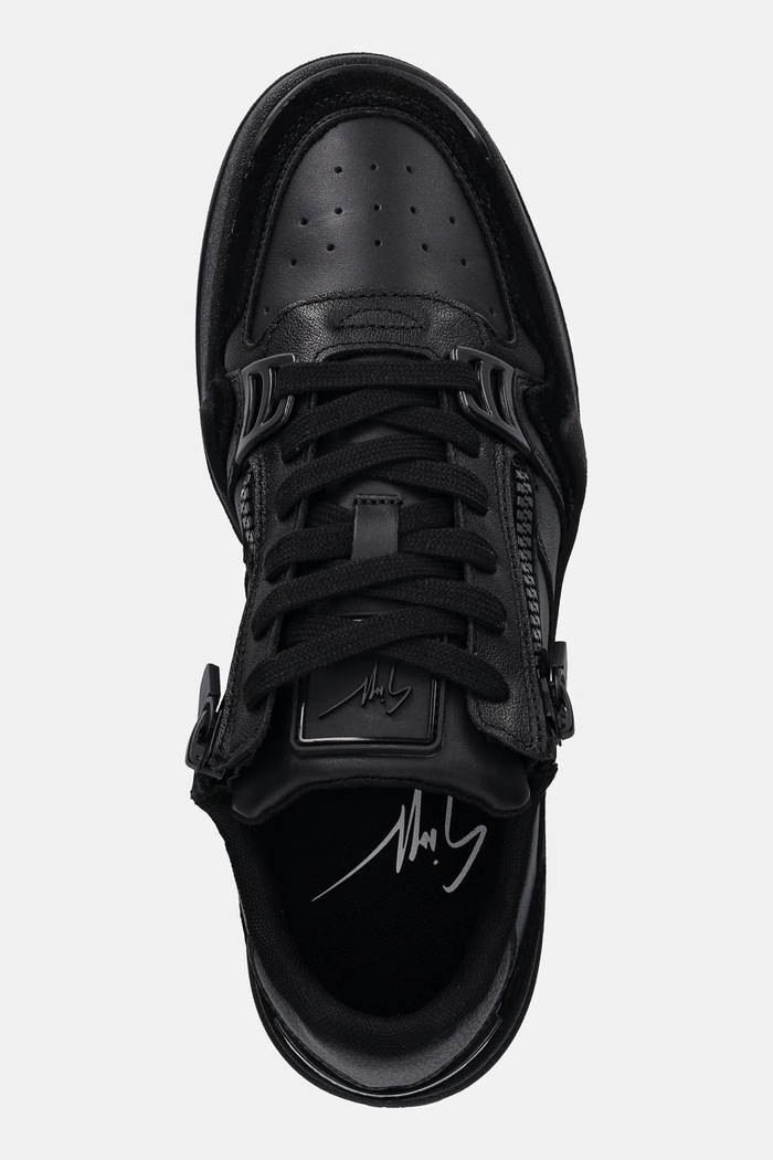 Kožené tenisky Giuseppe Zanotti GZ/Ghost čierna RU50014.003