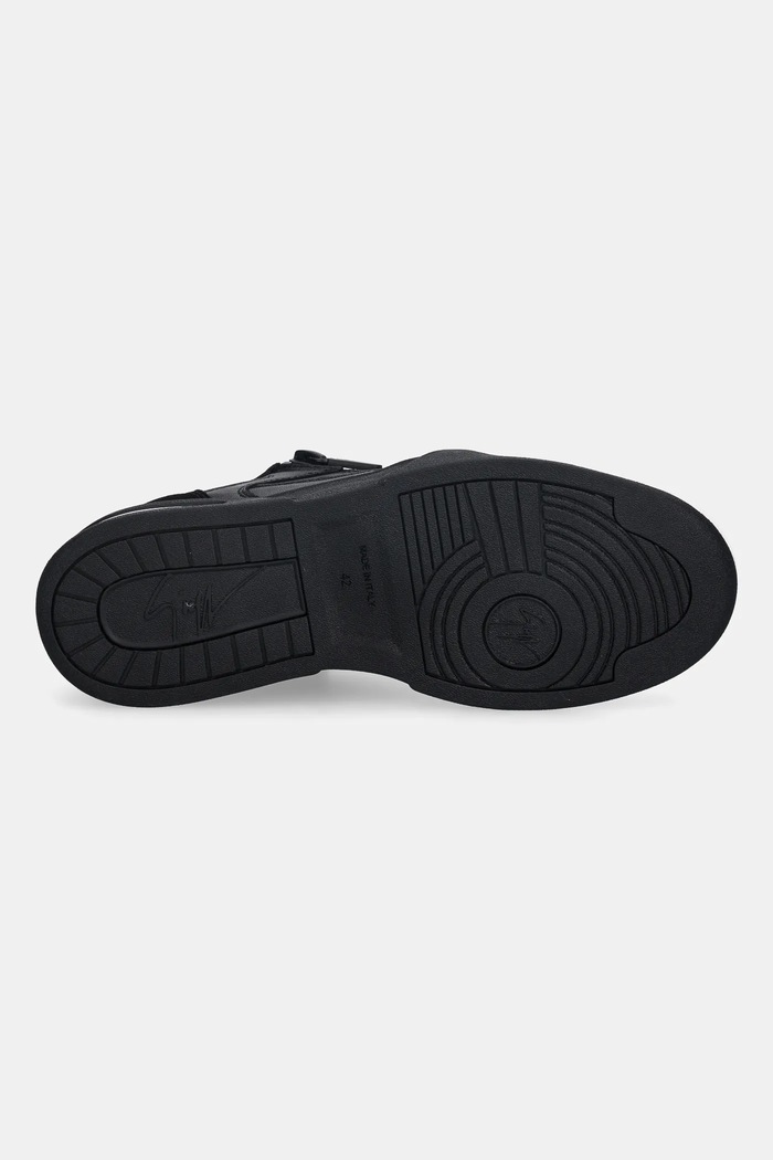 Kožené tenisky Giuseppe Zanotti GZ/Ghost RU50014.003 čierna
