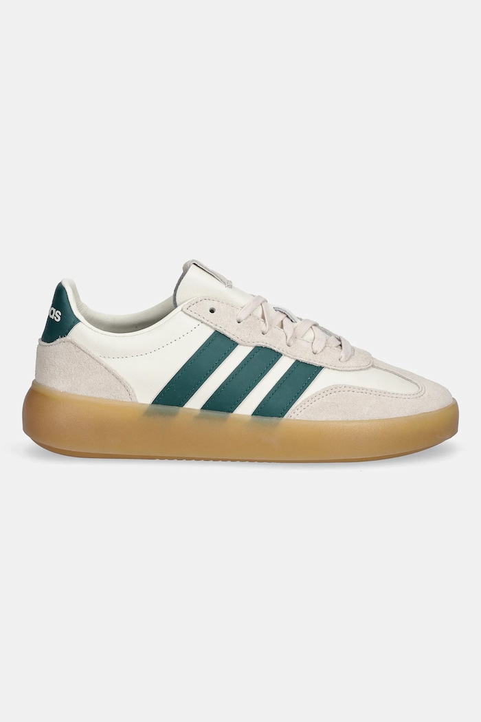 adidas sneakersy zamszowe Barreda Decode Lux JR1230 beżowy AW25