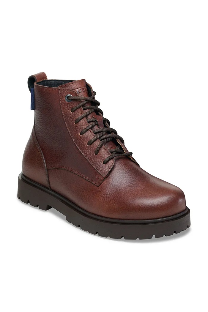 Високи обувки Birkenstock Highwood Lace Mid 1030961 кафяв AW25