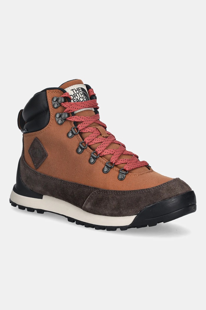 Topánky The North Face Back to Berkeley IV semišová koža hnedá NF0A8177DOY1