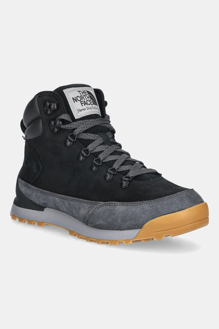 The North Face cizme de iarnă Back to Berkeley IV Leather piele negru NF0A817QKT01