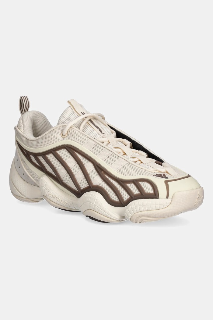 Tenisky adidas Originals Intimidation Low imitace kůže béžová JR8217
