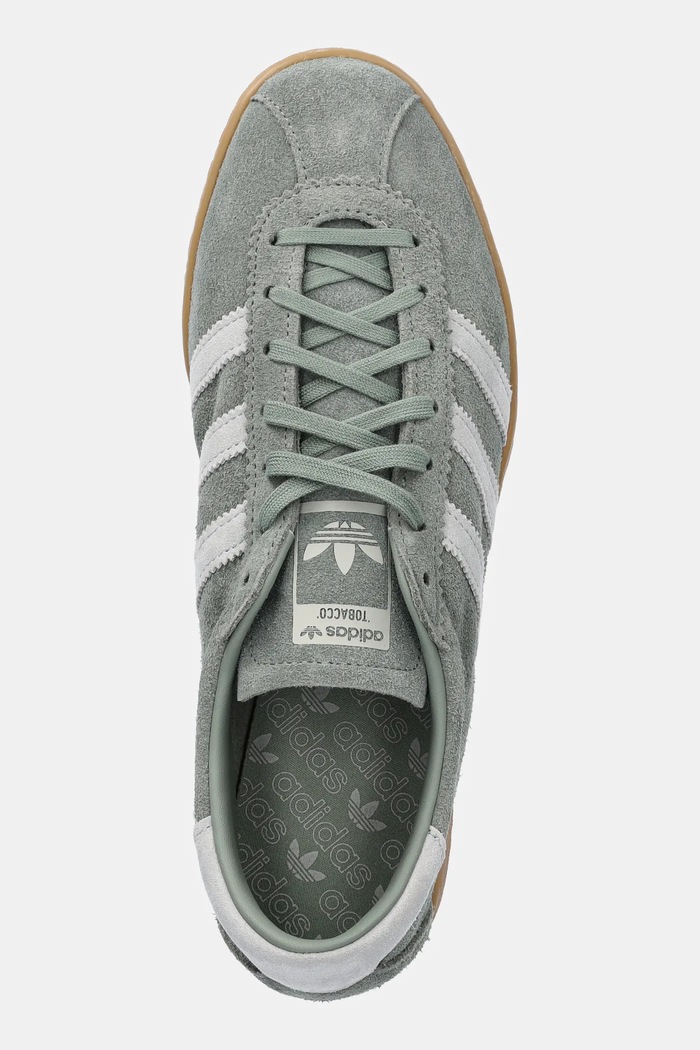 Замшеві кросівки adidas Originals Tobacco бірюзовий JS1368