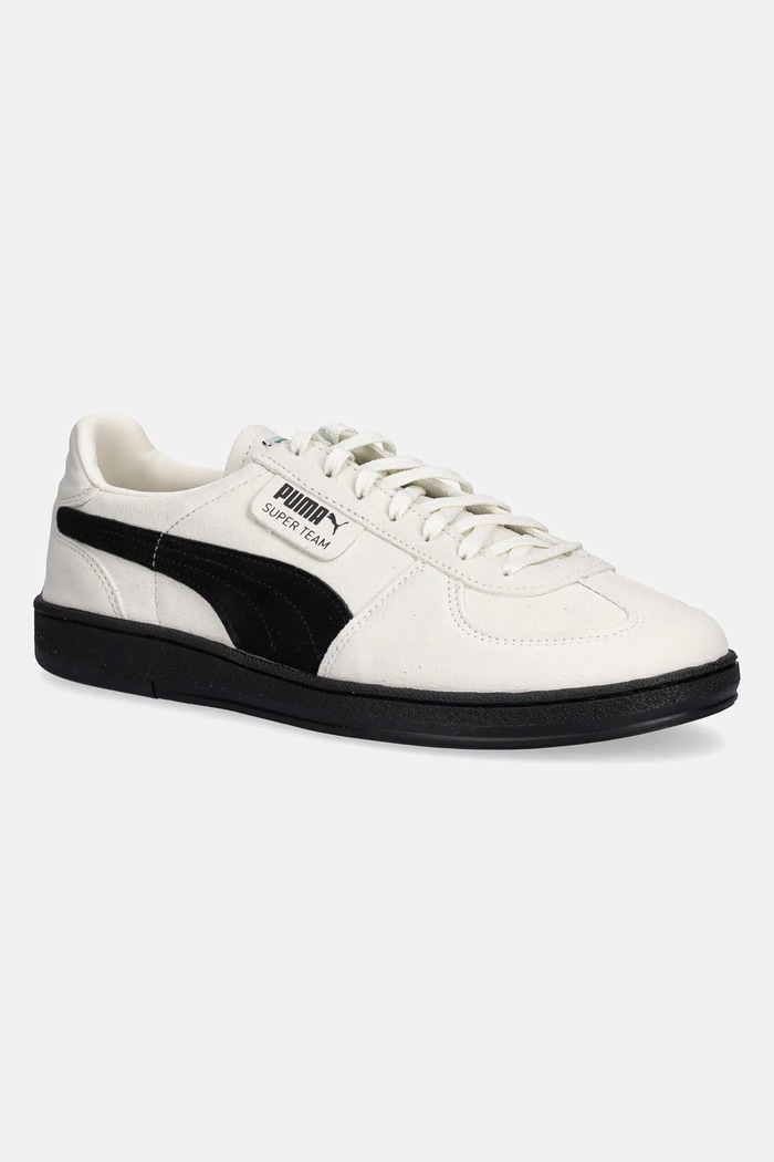 Puma sneakersy zamszowe Super Team pozostałe beżowy 403171