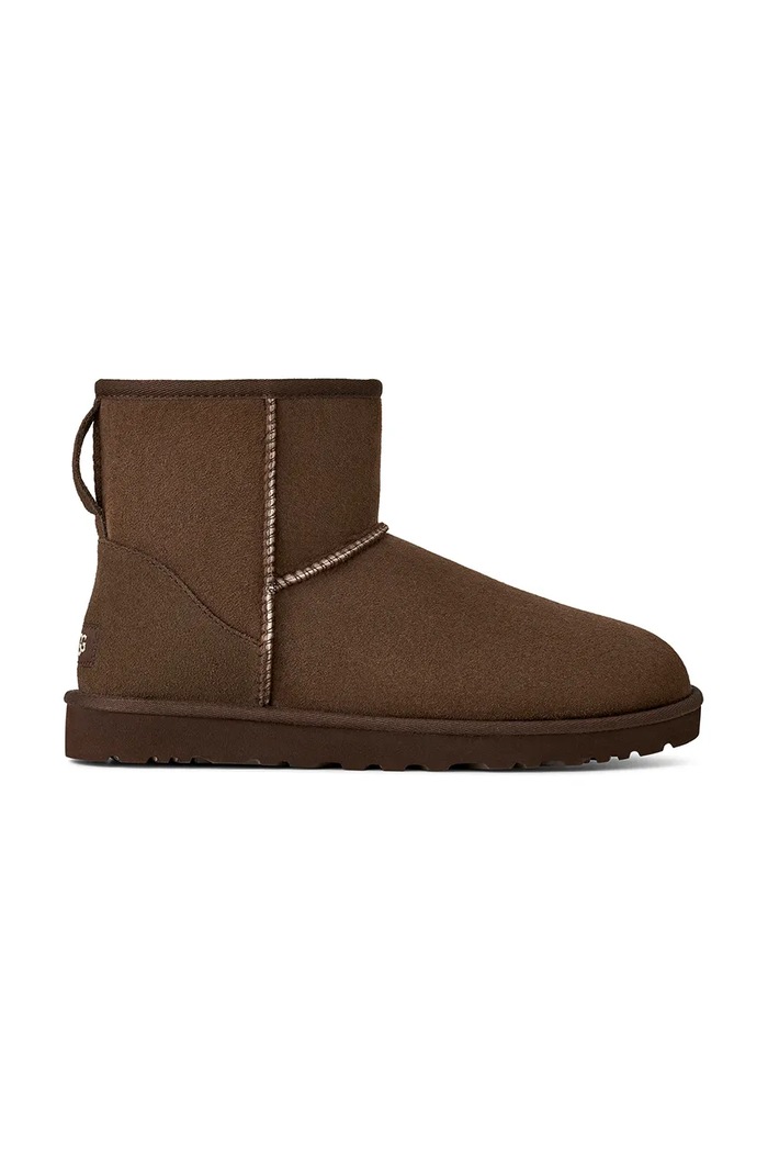 UGG stivali da neve Classic Mini isolamento sintetico marrone 1002072.DDC