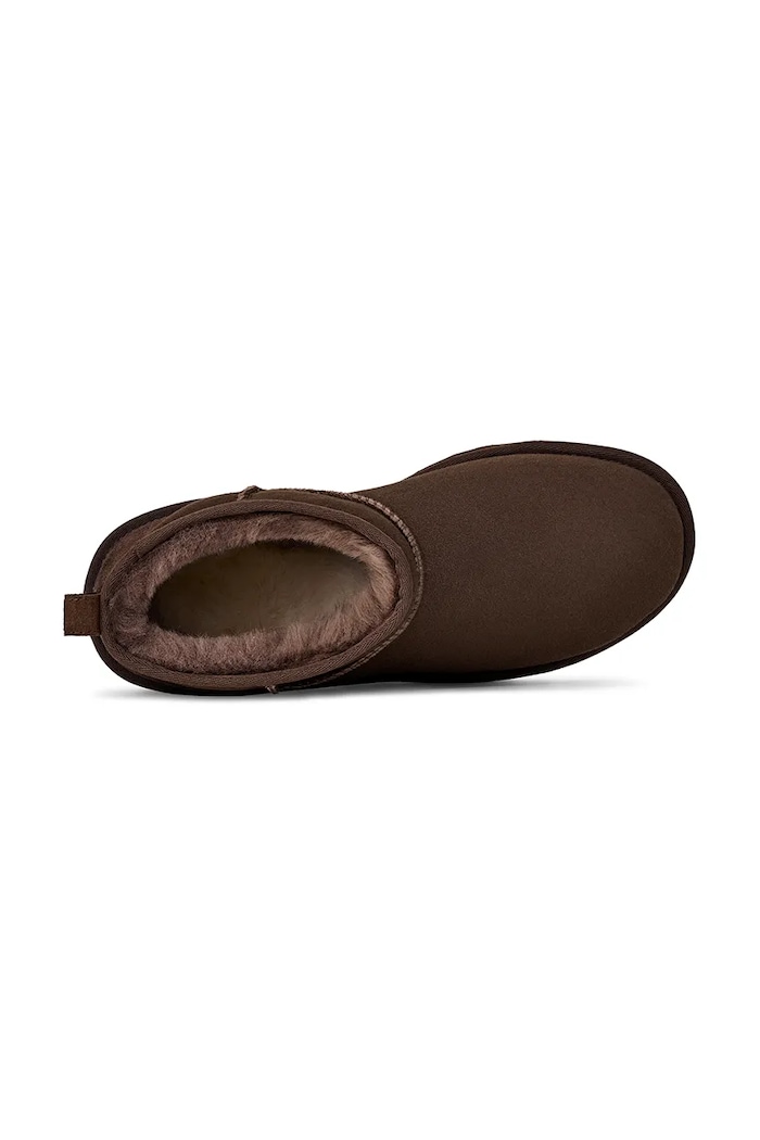 Śniegowce zamszowe Classic Ultra Mini UGG brązowy 1137391.DDC