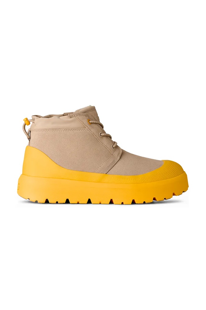 UGG magasszárú cipö Neumel Weather Hybrid textil bézs 1143991.MMM
