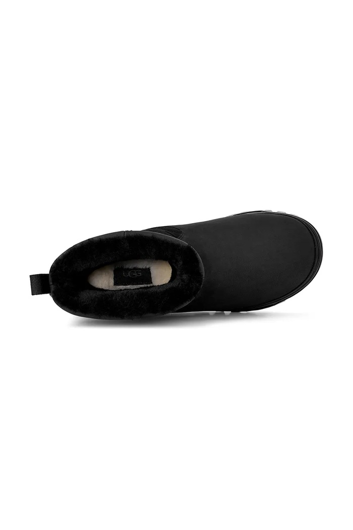 Cizme de zăpadă din piele întoarsă Heritage Pull-On Trailgazer UGG negru 1158213.BLK