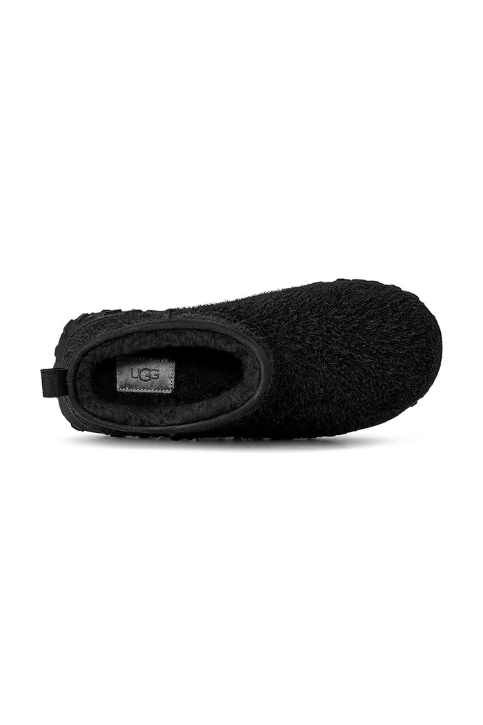 Semišové sněhule UGG Classic Ultra Mini Wrap Tech 1171115.BLK černá