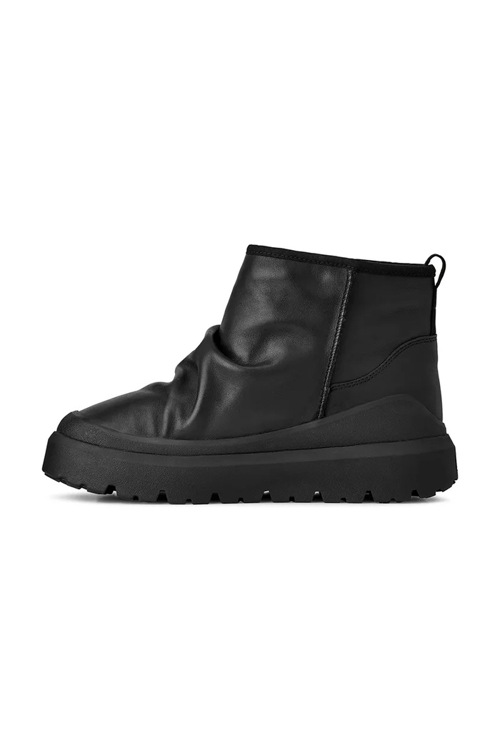 Δερμάτινες μπότες χιονιού UGG Heritage Utility Mini Noir μαύρο 1171118.BLK