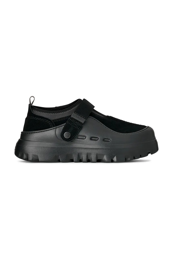 UGG čevlji Peakmod Lowcut Semiš črna 1171355.BBLC