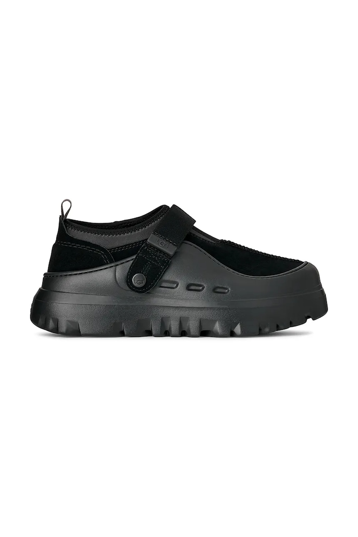 UGG čevlji Peakmod Lowcut Semiš črna 1171355.BBLC
