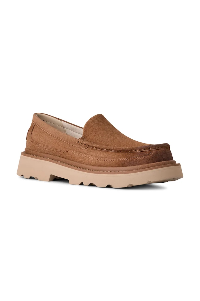Semišové mokasíny UGG Ascot Lug 1172691.CHE hnědá AW25