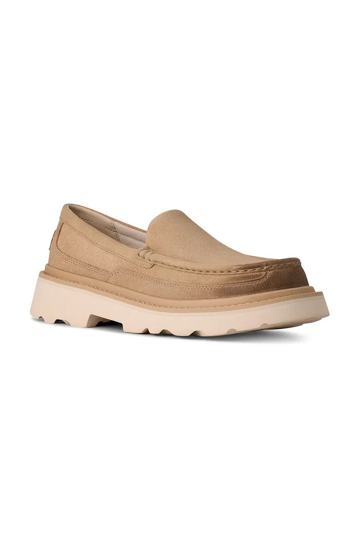 Semišové mokasíny UGG Ascot Lug 1172691.MDSD béžová AW25