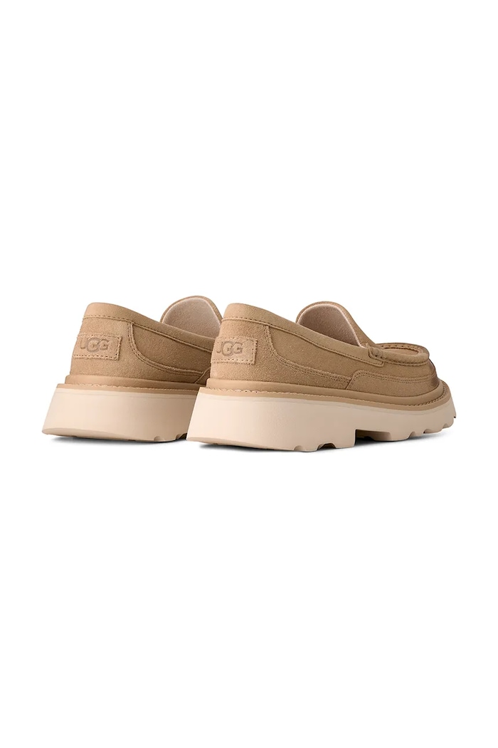 Boty Semišové mokasíny UGG Ascot Lug 1172691.MDSD béžová