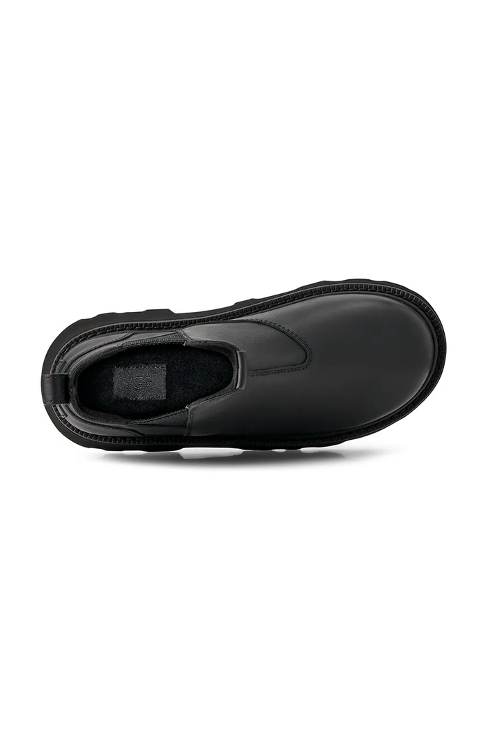 Шкіряні черевики UGG Chelsea Lug Leather 1172990.BLK чорний