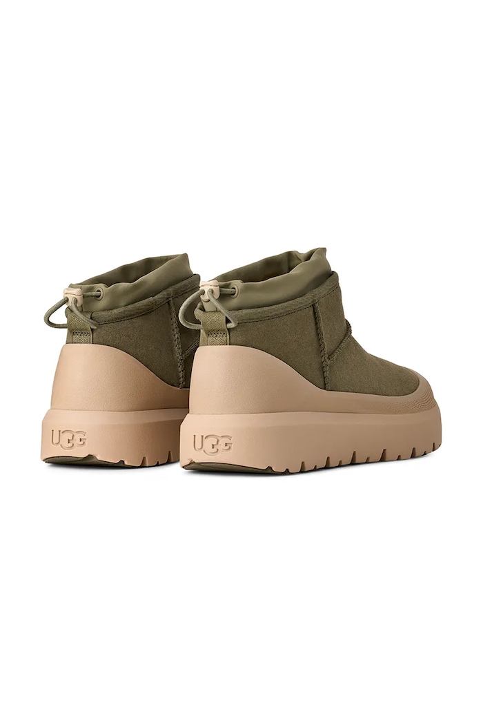 Obuv Snehule UGG Cl Ultra Mini Weather Hybrid 1174196.BOMS zelená