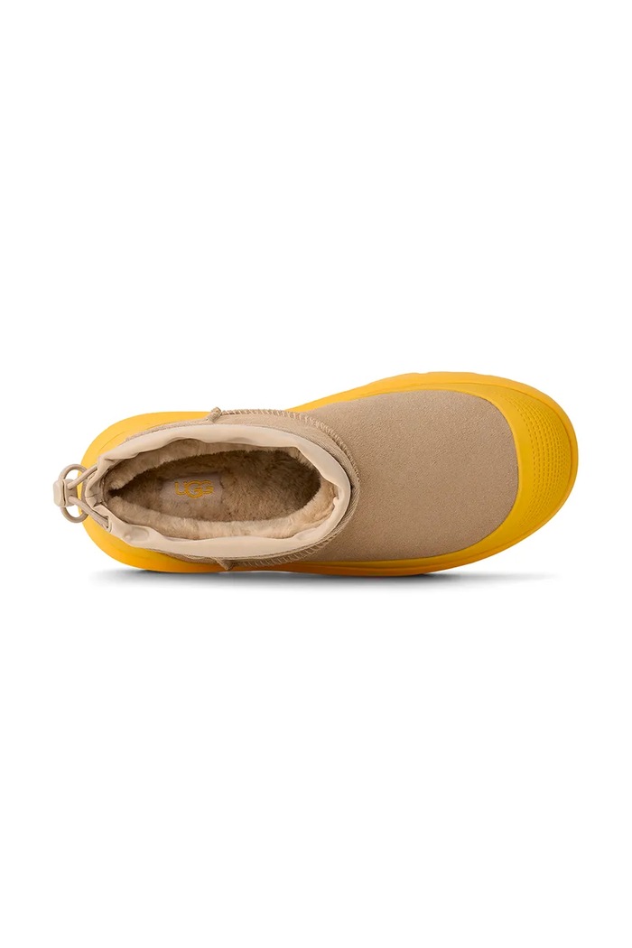 Μπότες χιονιού σουέτ UGG Cl Ultra Mini Weather Hybrid 1174196.MMM μπεζ